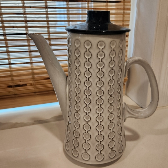Ceramano Coffee Pot Mid Century Modern from Germany Rare Pattern - Picture 2 of 7